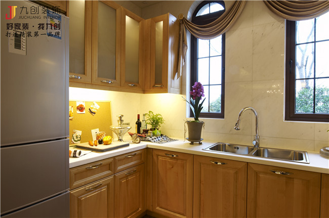 淄博九创装饰,淄博齐润花园装修,淄博别墅装修