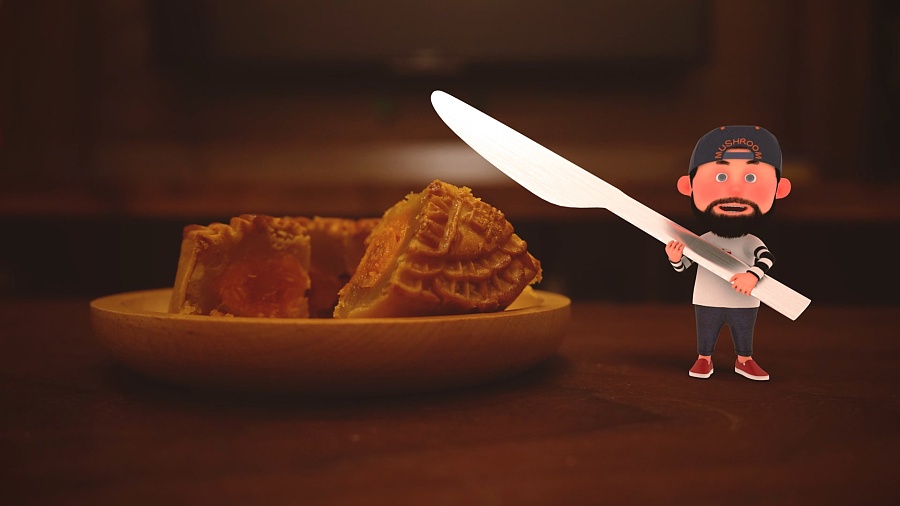 【实拍X3D】咕哩仔的中秋短篇|动画\/影视|三维