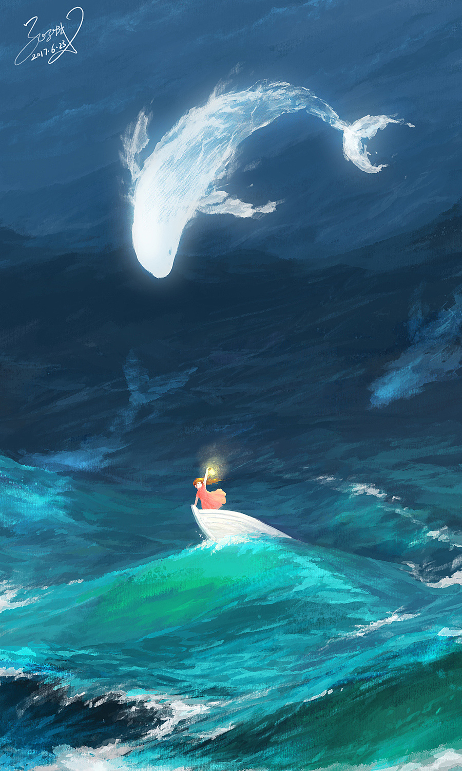 海|插画|商业插画|eli203 - 原创作品 - 站酷 (zcool)