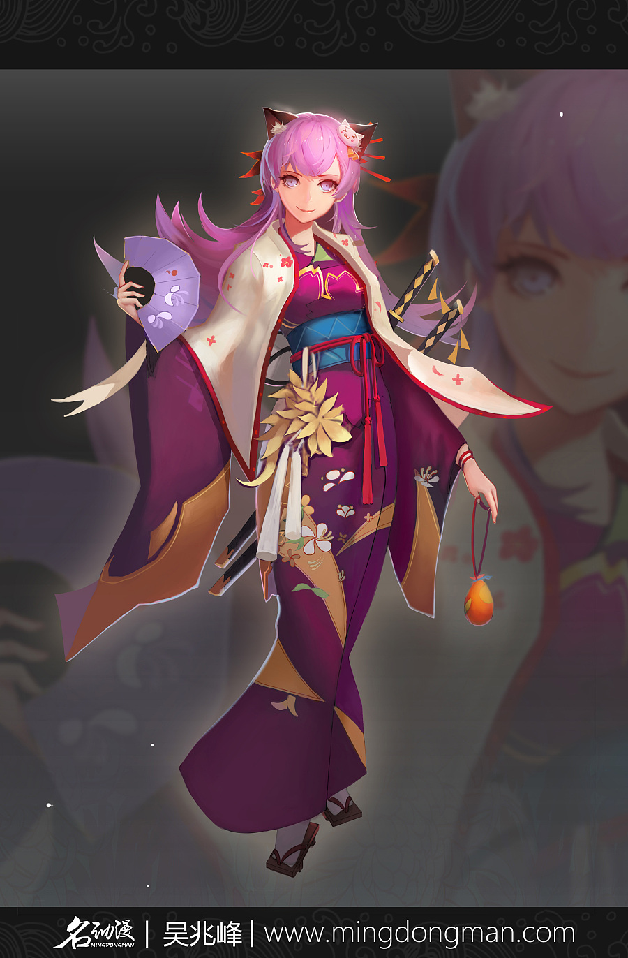 名动漫《阴阳师》同人角色进阶班学生作品|游