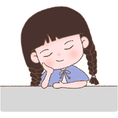 倔强的小辫子—微信表情包