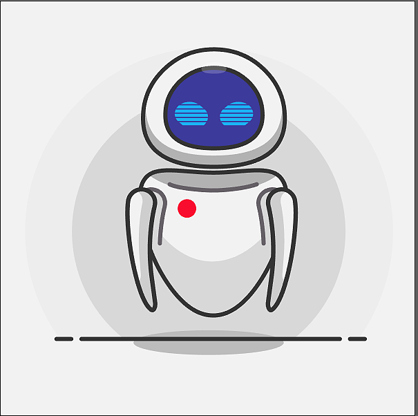 机器人总动员|UI|图标|一枚吃货设计迷 - 临摹作