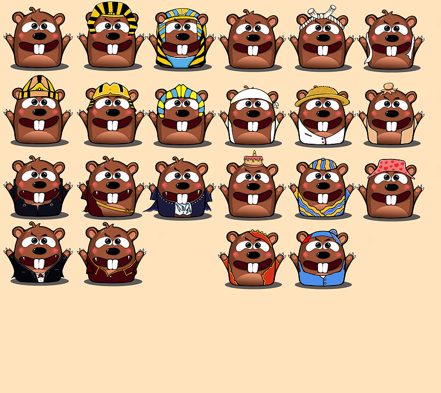 你舍得打么? 附PSD文件。 打地鼠|插画|游戏原画|Unity陈越 - 原创作品 - 站酷 (ZCOOL)