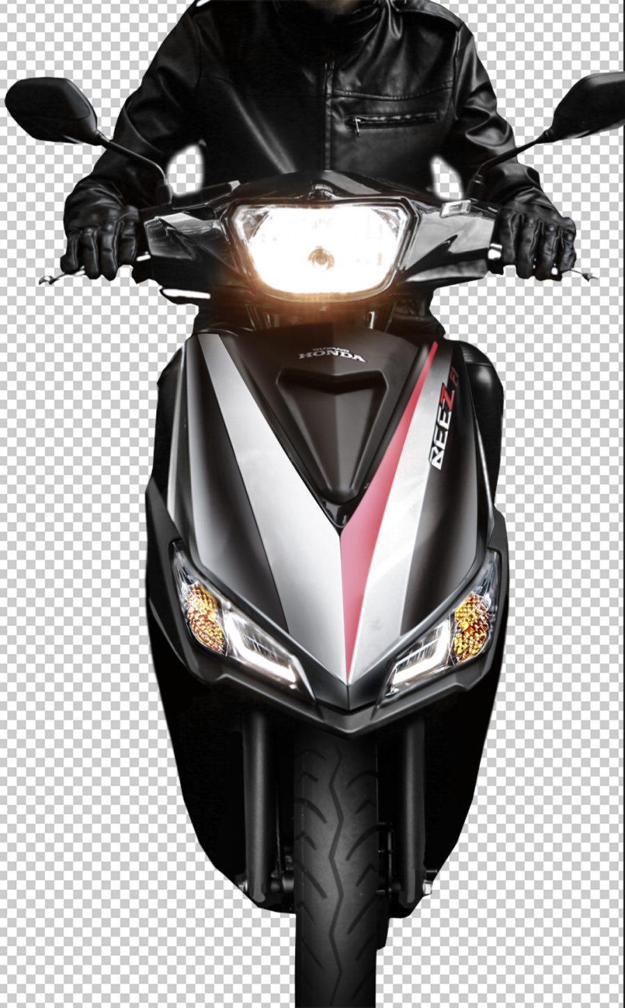 踏板摩托车H5制作,视频抽帧修图。|DM\/宣传单