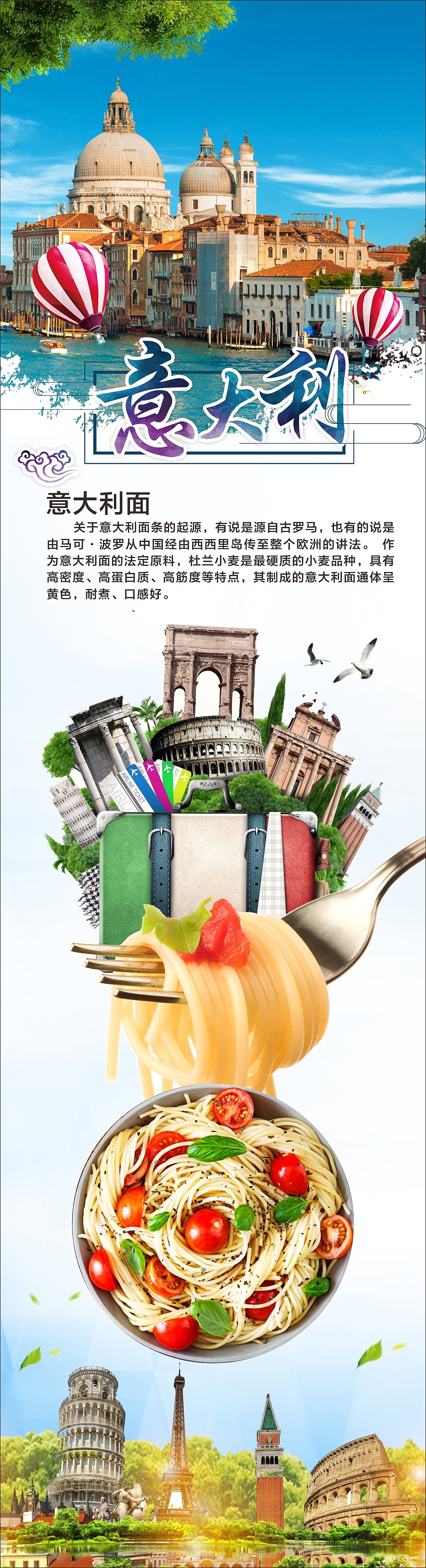 世界各国美食海报