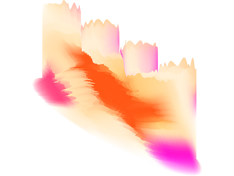 AI异形图形与色彩|UI|闪屏\/壁纸|墨许你倾世容颜