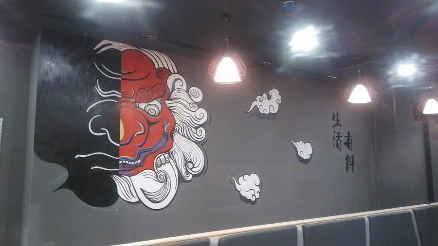 珠海涂鸦 南屏《有味》餐厅|墙绘/立体画|其他|xsg室