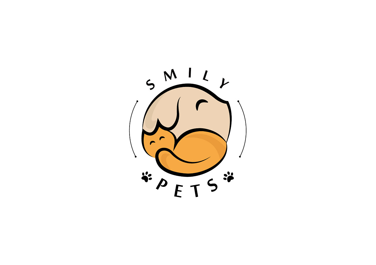logo设计-smily pet宠物店