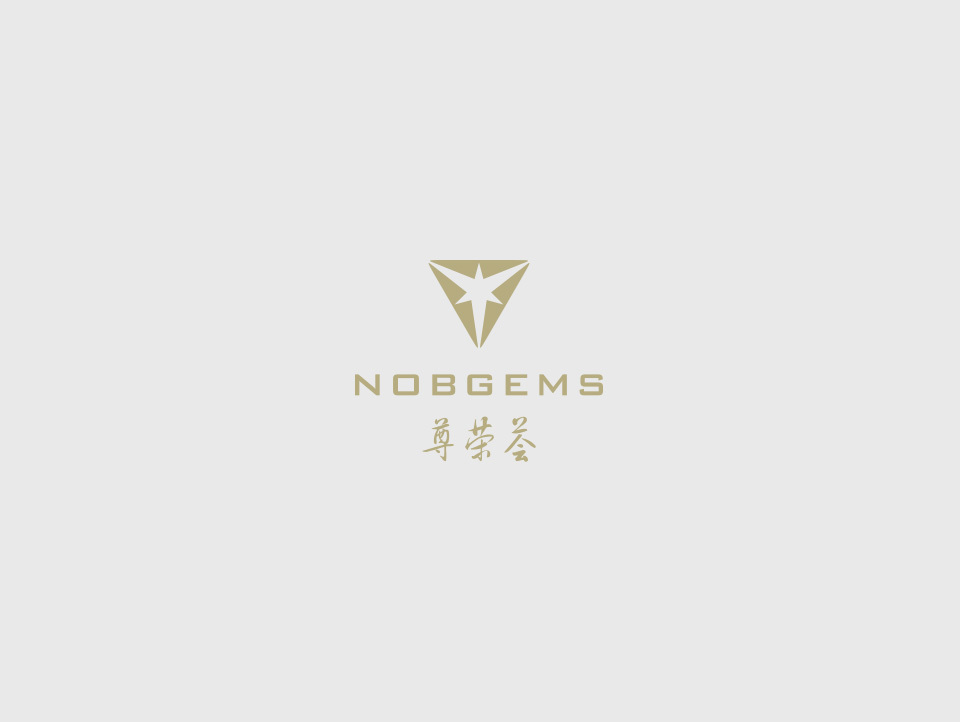 莫奥莫设计作品/金地集团-尊荣荟nobgems 品牌标志设计