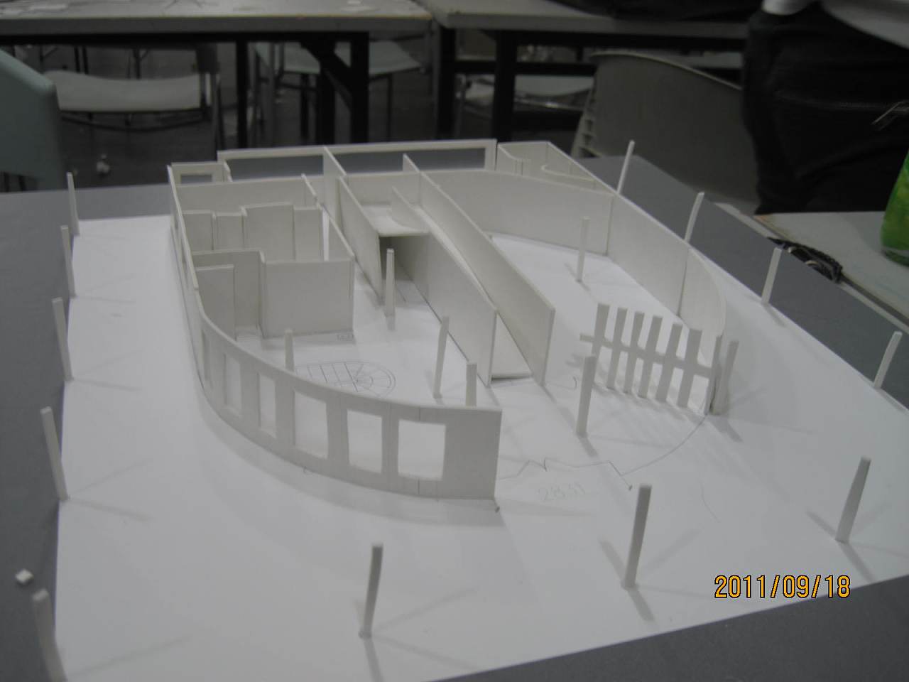 萨伏伊别墅模型
