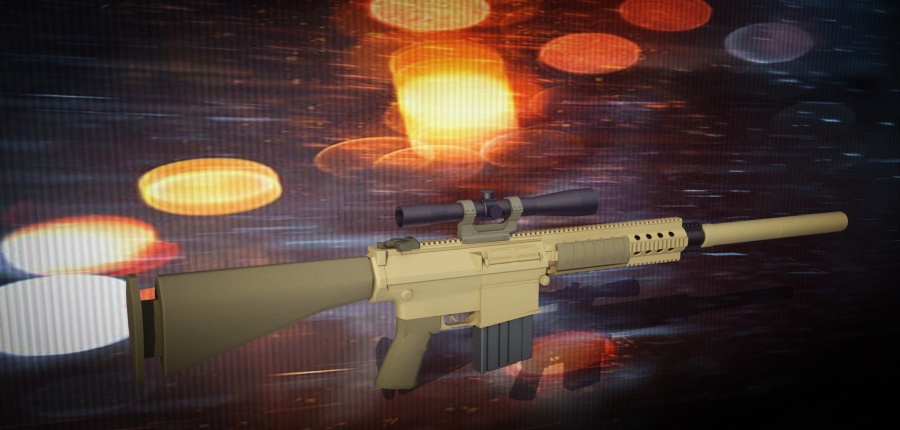 M110 SASS|机械\/交通|三维|603349580 - 原创