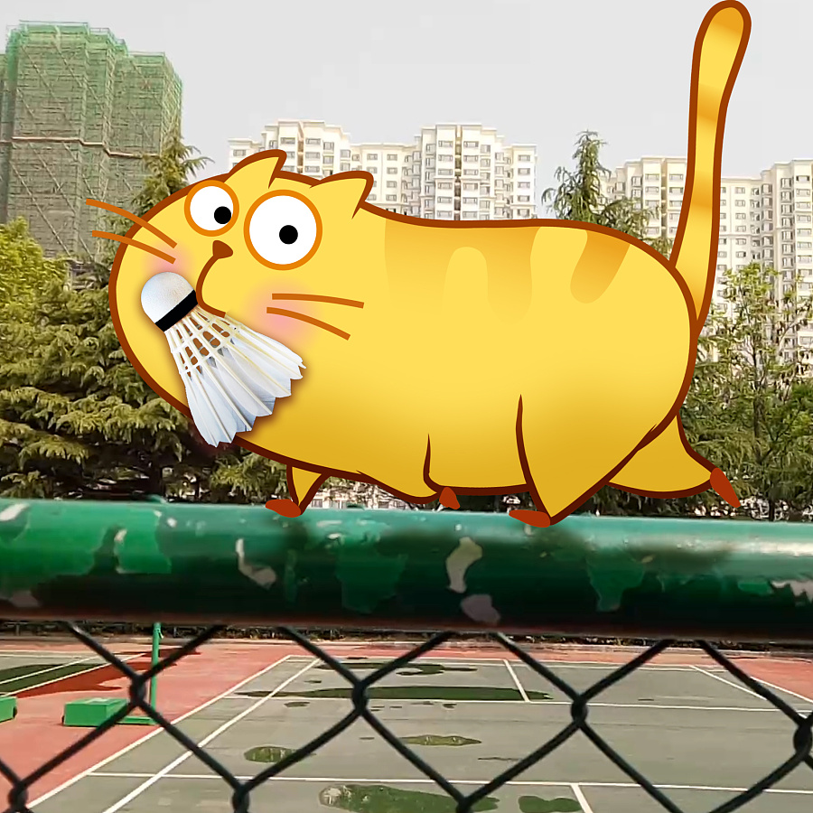 偶遇开心猫动画~|网络表情|动漫|李纬一 - 原创设计作品 - 站酷 (ZCOOL)