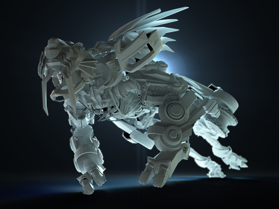 剑齿虎改版 |动画\/影视|三维|jun279210832 - 原创设计作品 - 站酷 (ZCOOL)