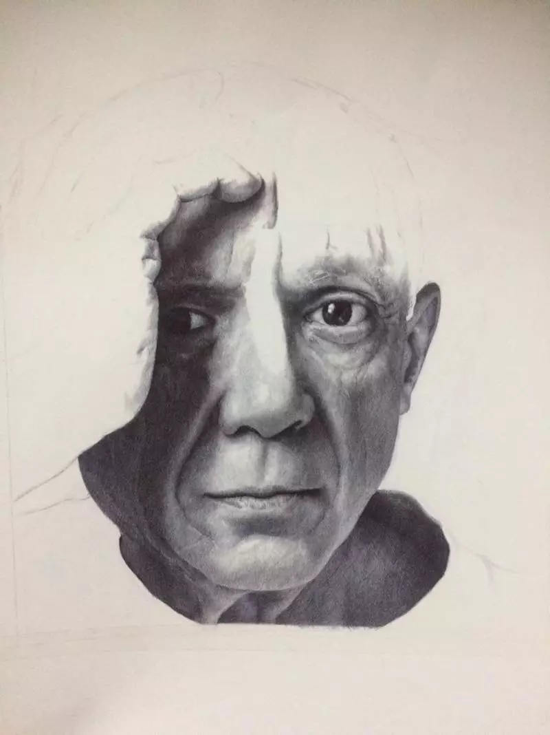 高峰对梵高、毕加索和杰克逊的评价