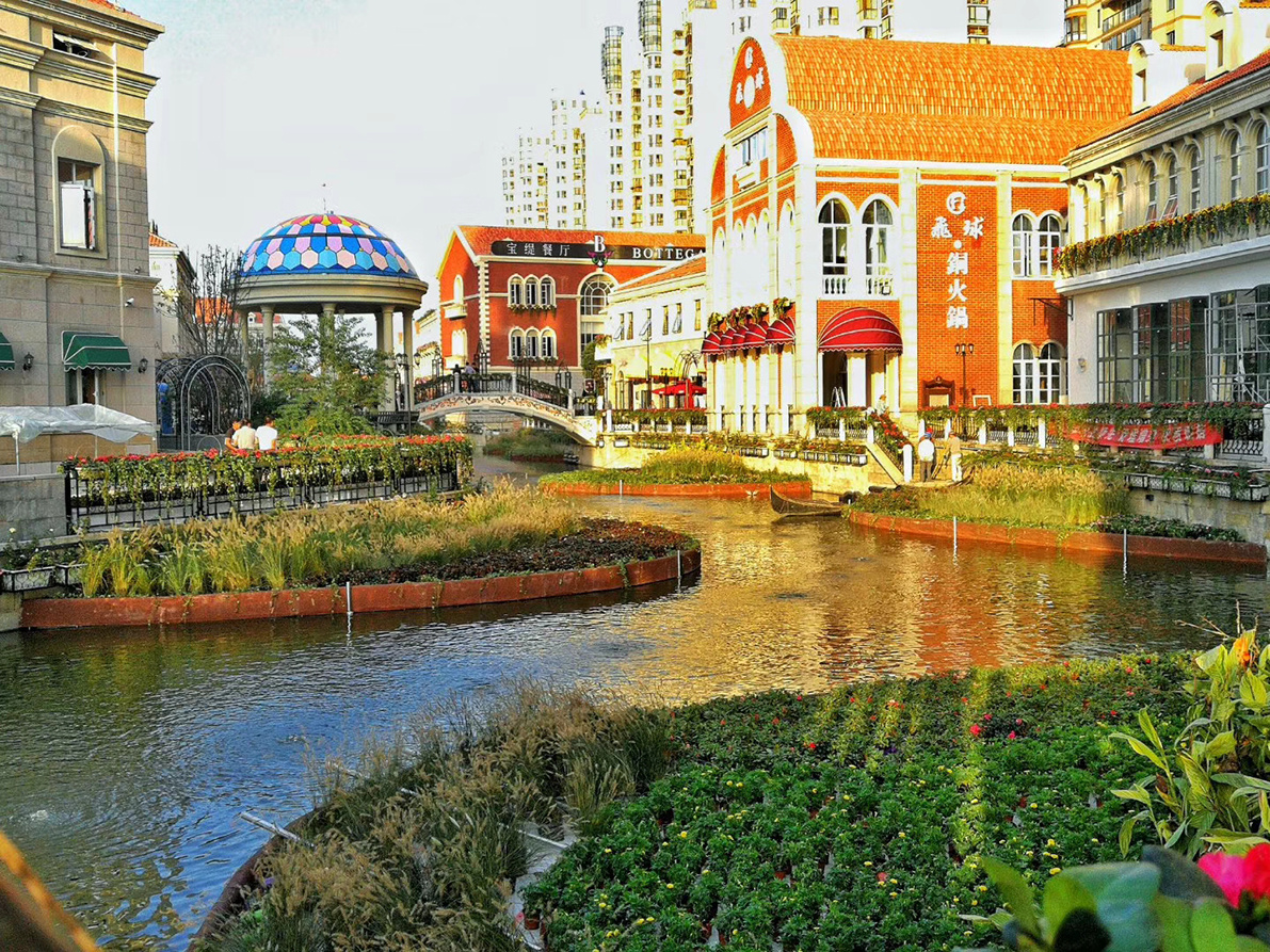 盐城欧风街个性店招与导视