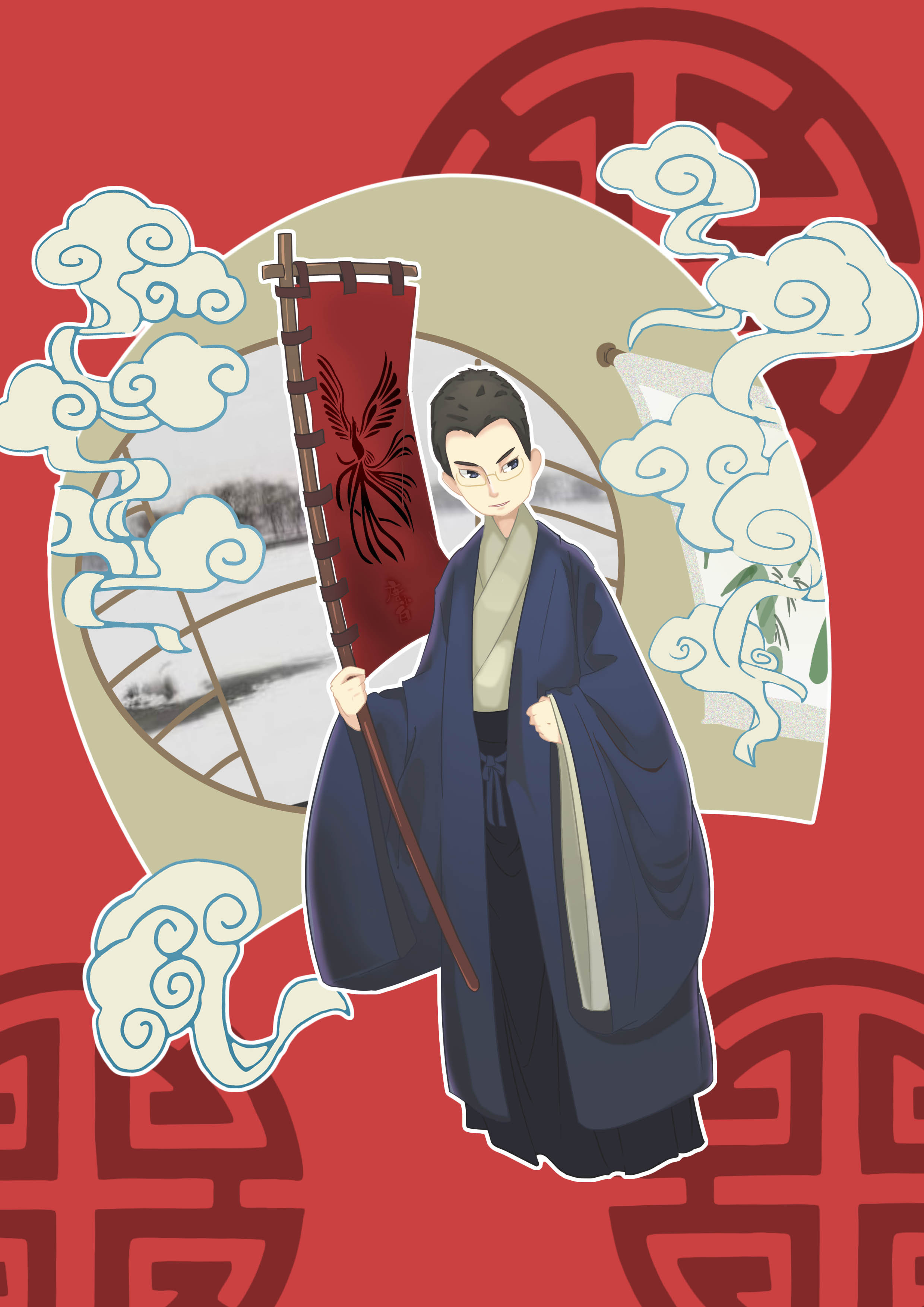 汉服插画|动漫|肖像漫画|啦啦啦唐小白 - 原创作品 - 站酷 (ZCOOL)