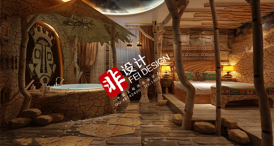 天通苑主题酒店设计|室内设计|空间\/建筑|非设计