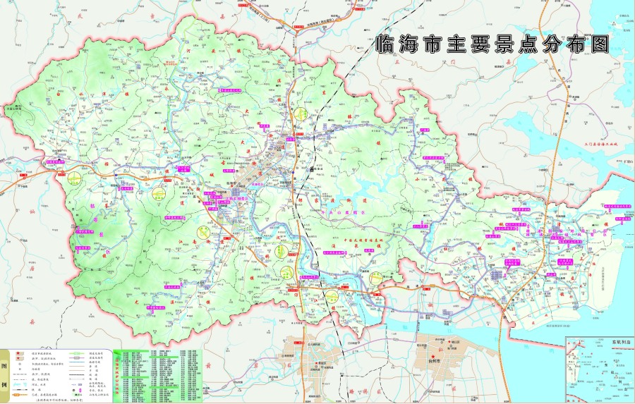 浙江省地图全图大图_浙江详细地图图片