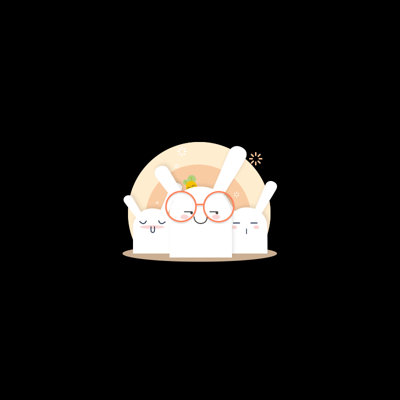 贱贱小动效-兔子