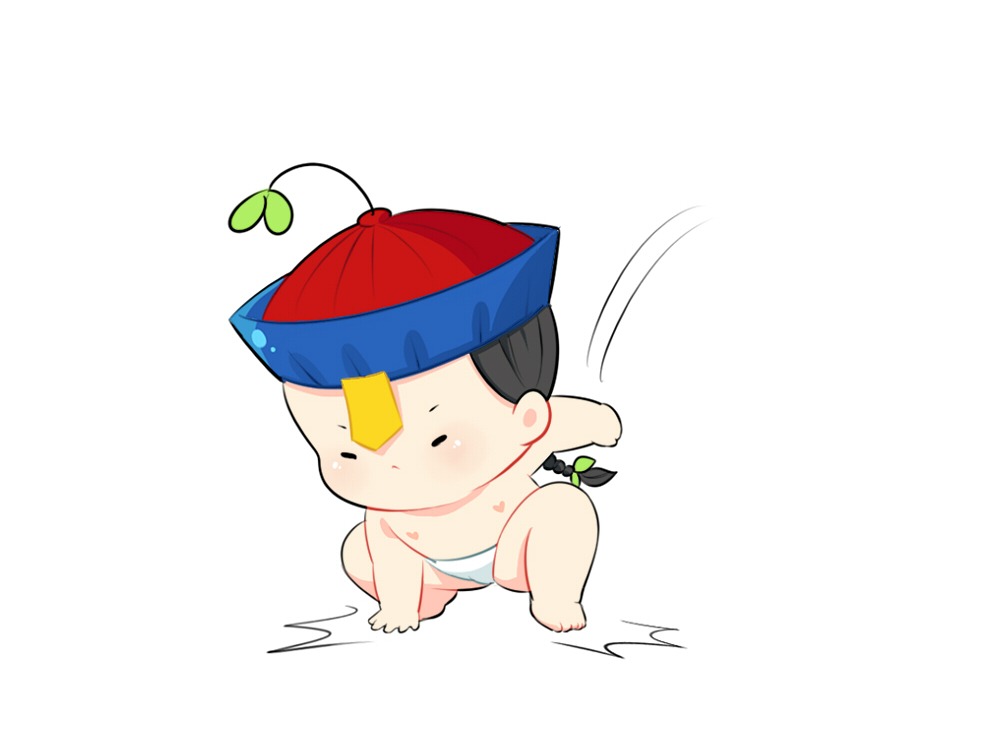 小僵尸可爱_皮皮网