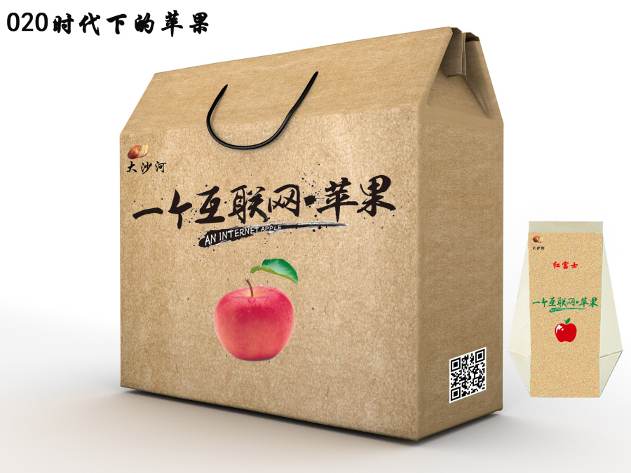 江苏丰县大沙河红富士苹果包装|包装|平面|孙智