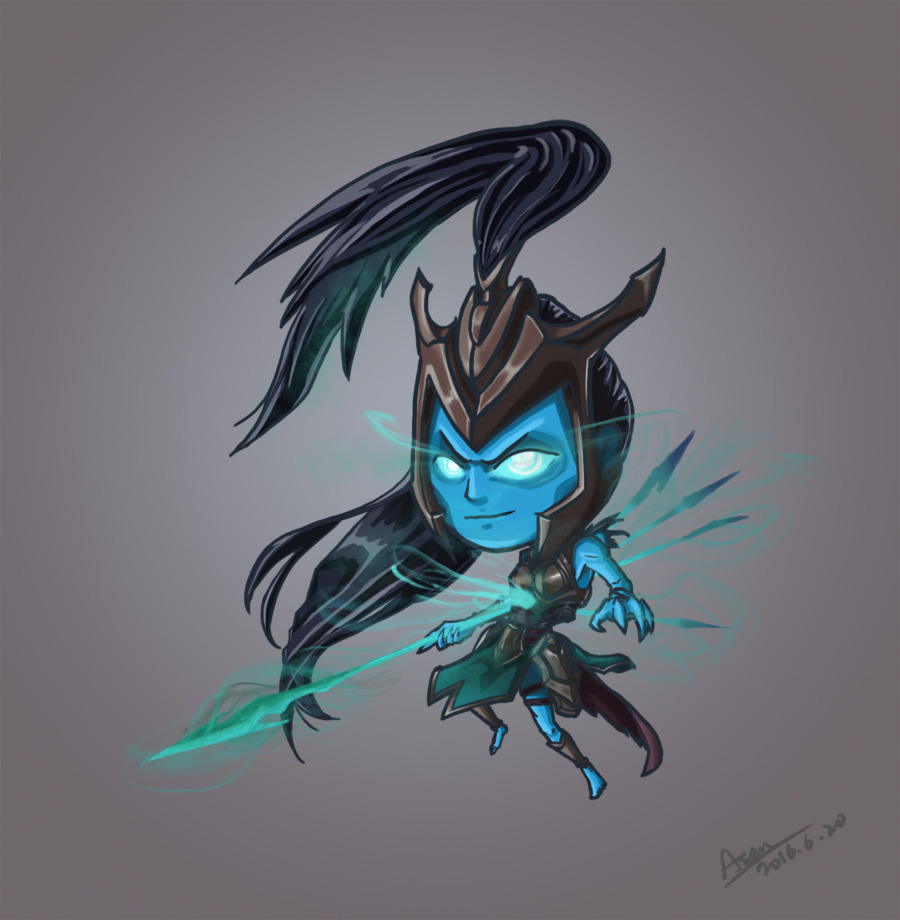 20160701-涂鸦-《LOL滑板鞋&布隆》|涂鸦\/潮