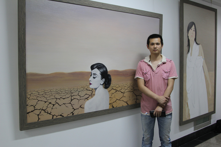 原创作品:《人与自然》王亚克 油画系 天津美术