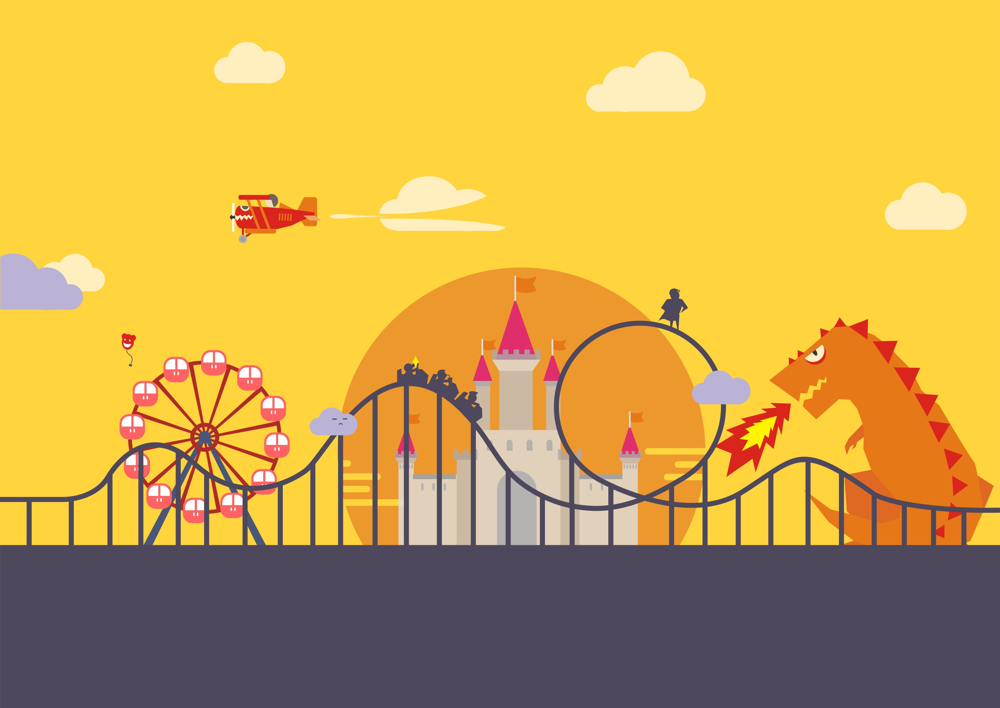 想进游乐园却不肯买票是天真的