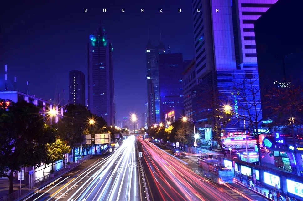深圳夜景|摄影|风光|守望者的音符 - 原创作品 - 站酷