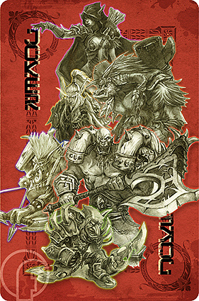 《图形设计-魔兽世界-花色扑克》 大连工业大学