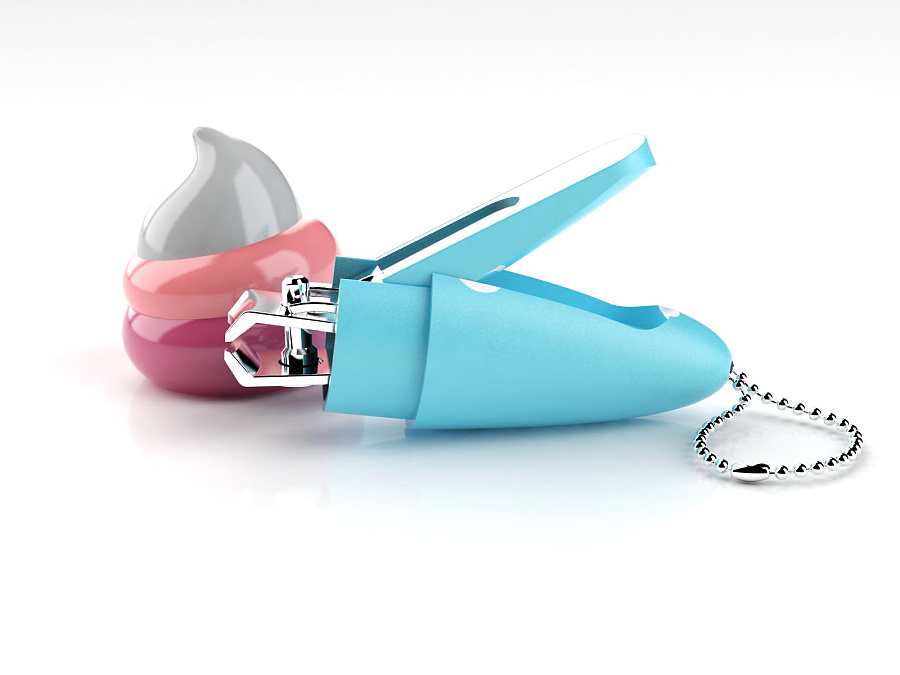 雪糕指甲刀(创意)|生活用品|工业\/产品|chenruik