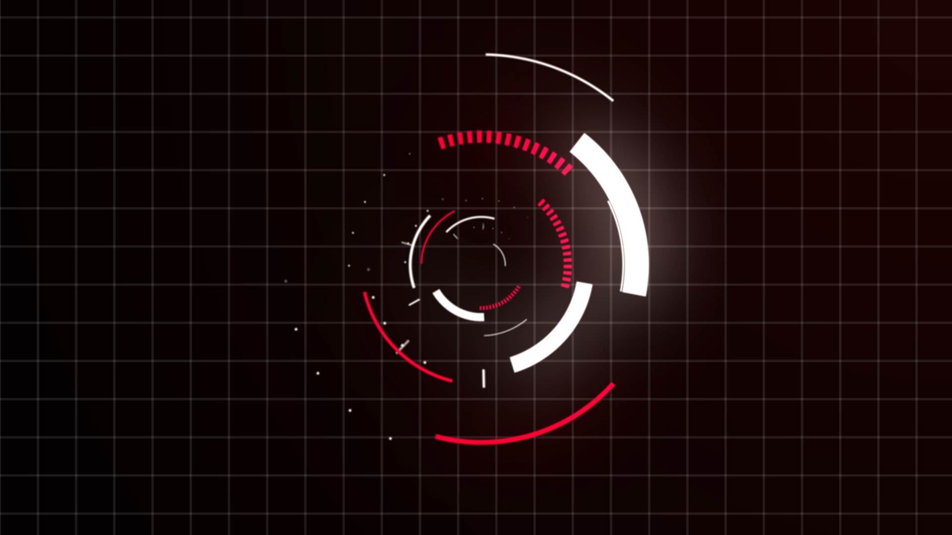 科技感ae动效临摹练习|ui|动效设计|未出师 - 原创