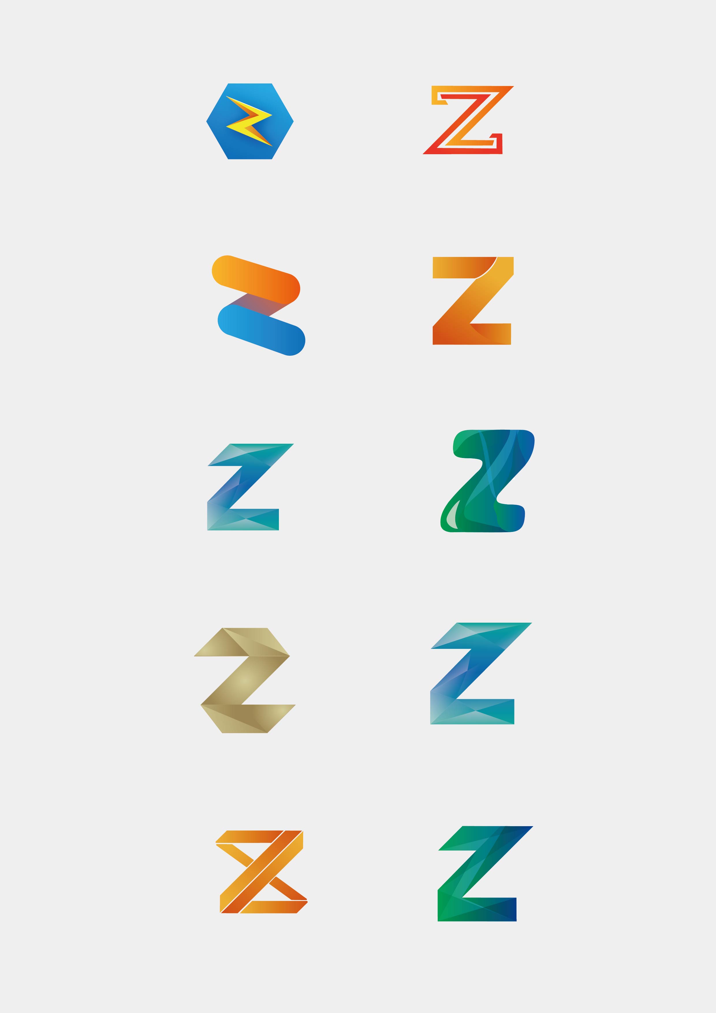 关于z字母的logo设计
