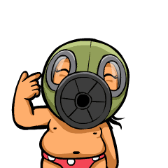 面具萌叔微信表情