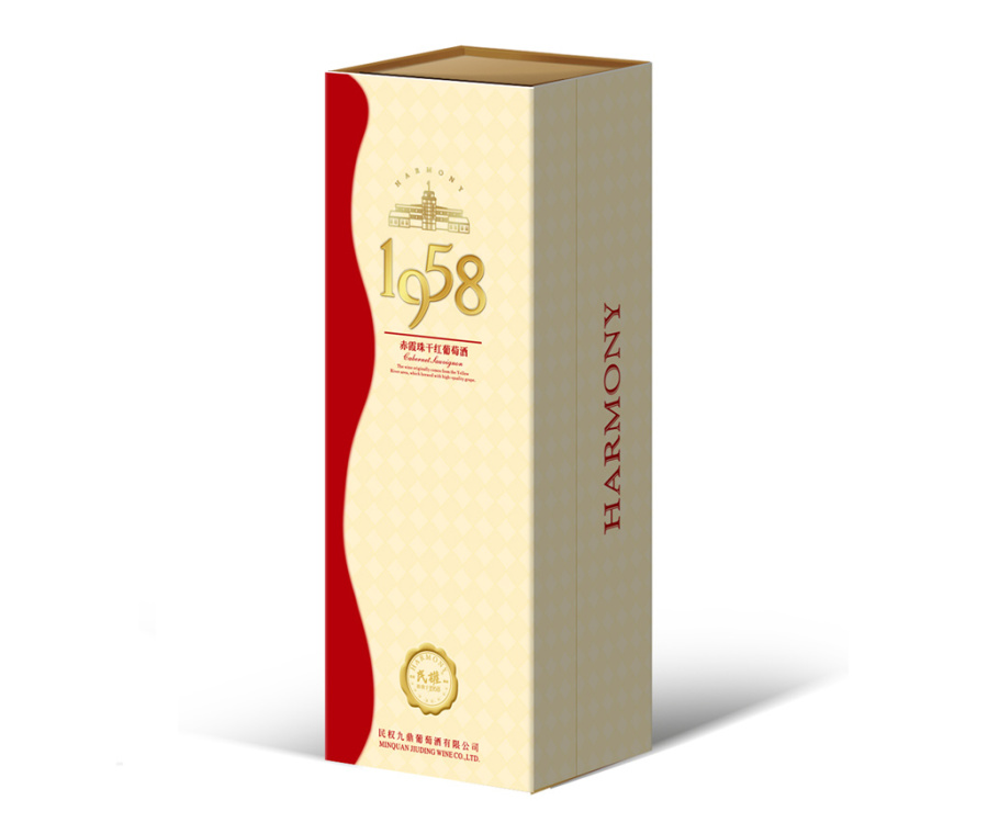 名权九鼎1985葡萄酒包装设计_红酒包装设计_