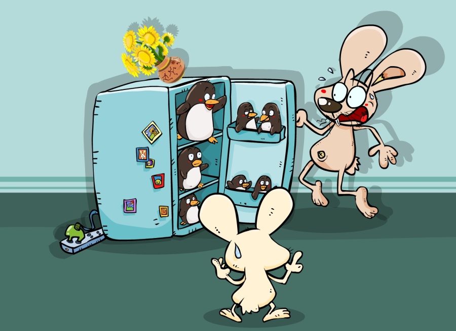 兔匪匪找不同系列132|单幅漫画|动漫|兔匪匪 - 