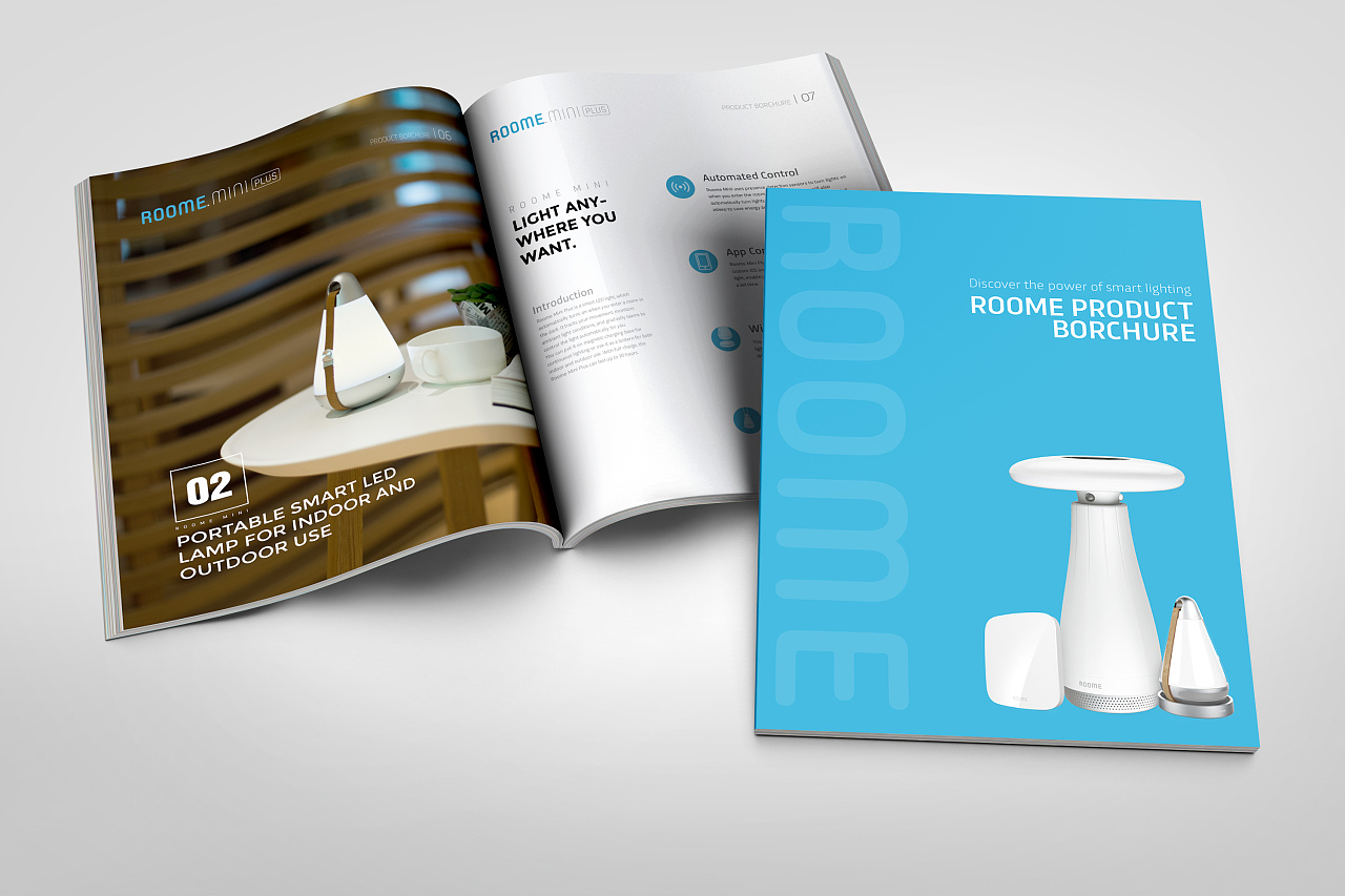 【原创】Roome系列产品宣传册-英文Brochure