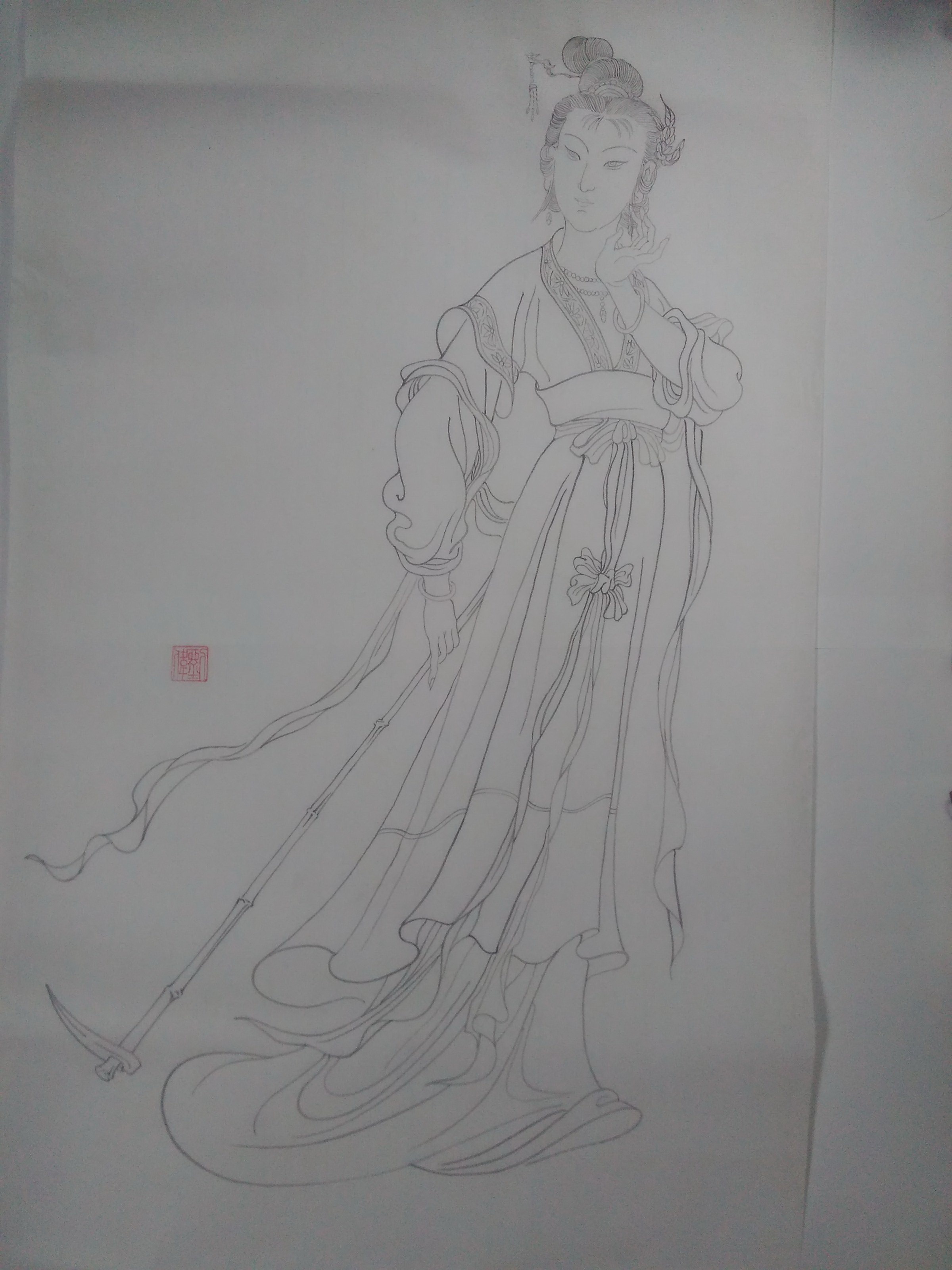 临摹|纯艺术|国画|刘伟art - 原创作品 - 站酷 (ZCOOL)