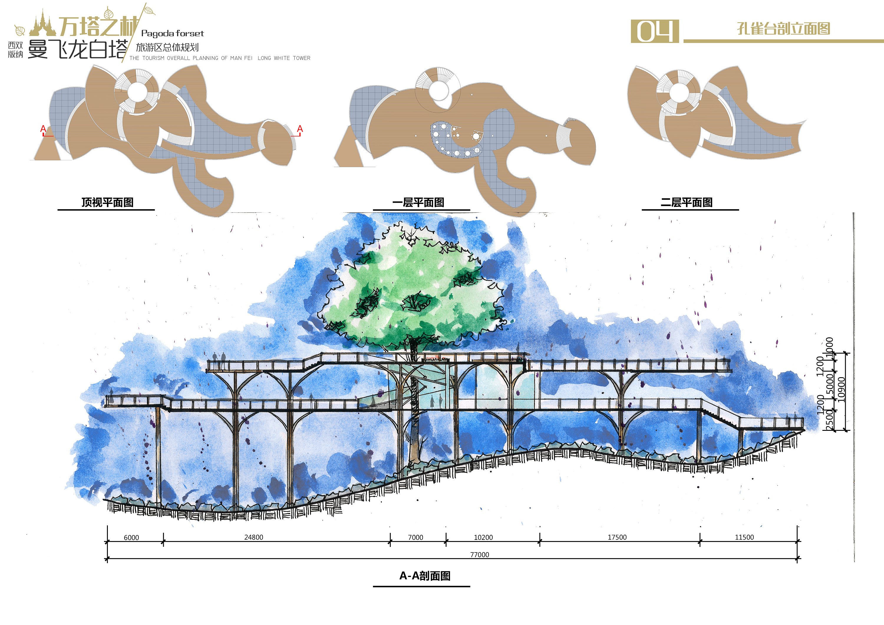 旅游规划-景观设计作品(大学毕业设计)