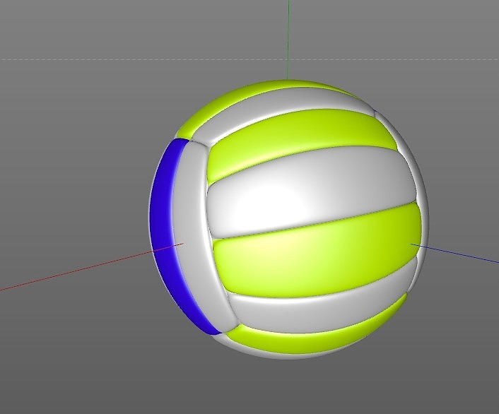 球类三维模型素材设计