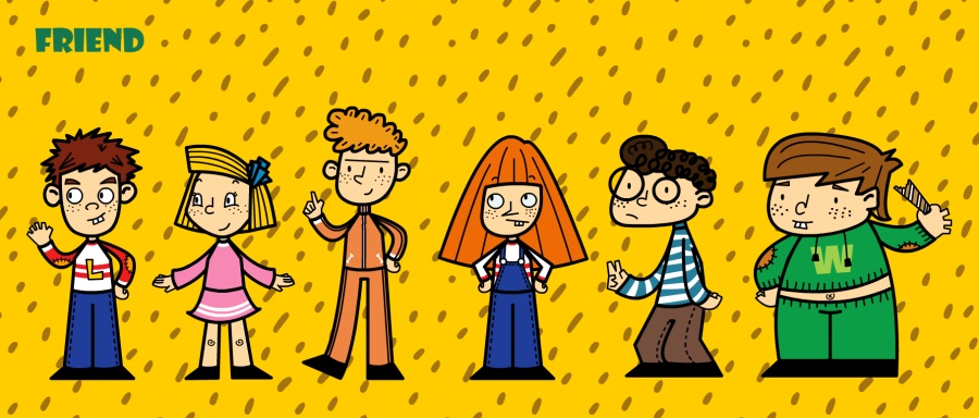 小学低年级英语课件-人设|二维动画|动漫|罐子妈