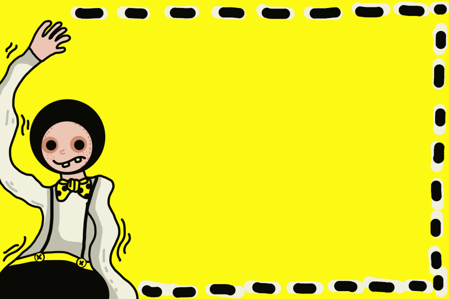 TUTUO原创ppt期末总结篇|PPT\/演示|平面|怪异