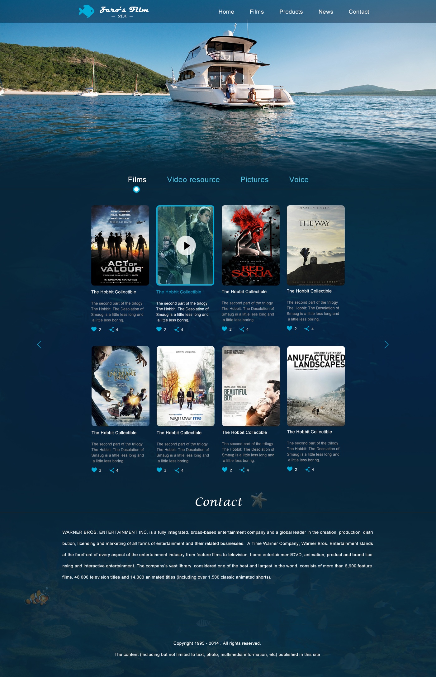 电影网站首页设计|网页|游戏\/娱乐|Zerovie - 原创作品 - 站酷 (ZCOOL)