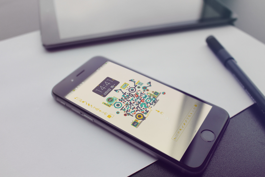 动态艺术二维码|图形\/图案|平面|画画的耗子 - 原