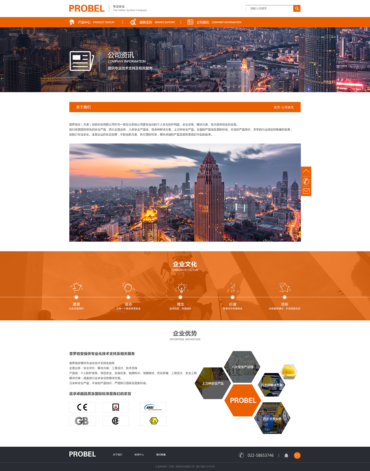 天津网站设计 安全防护官网案例