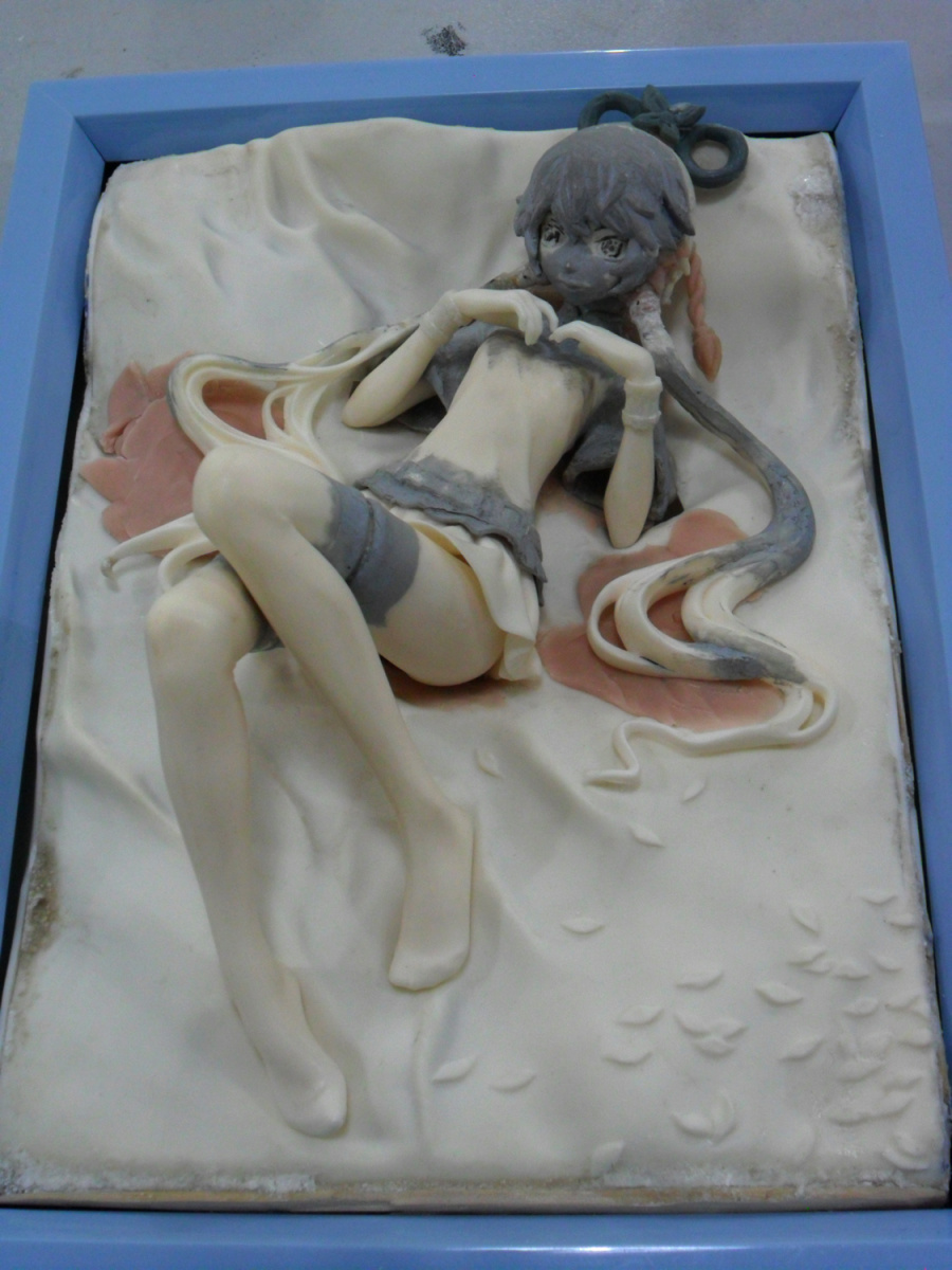 洛天依 天下第一吃货(含几张制作过程)|手办\/原