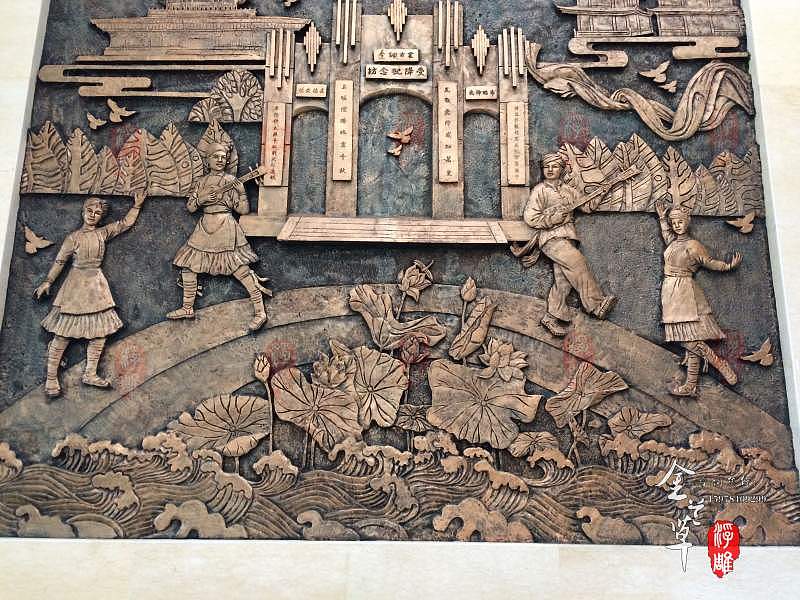 【案例】:侗族文化浮雕墙(图)