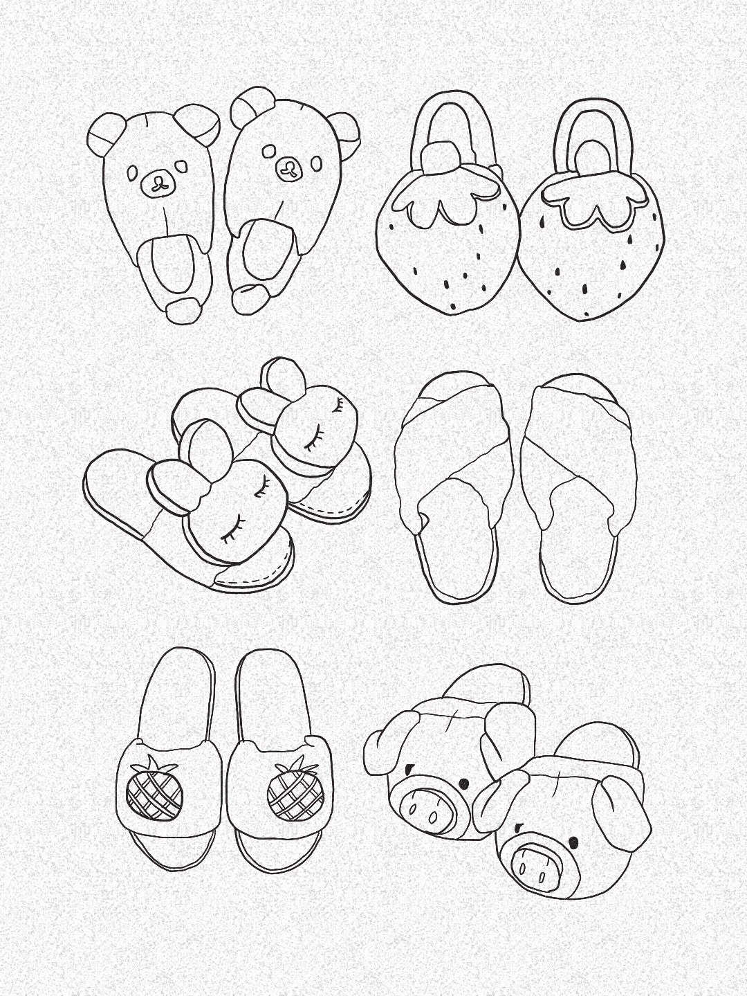 小拖鞋|插画|艺术插画|seimi - 原创作品 - 站酷