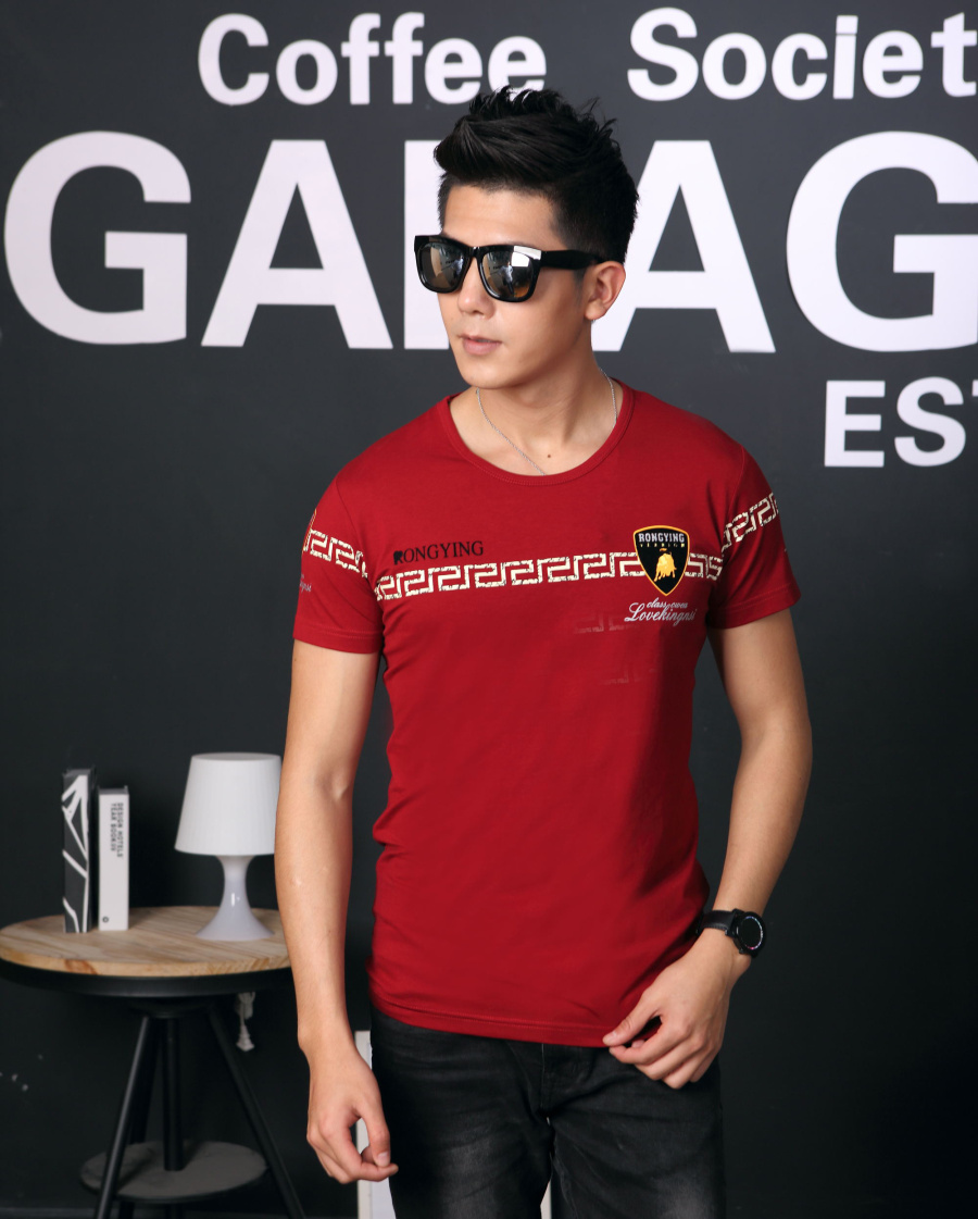 男模特摄影 淘宝男装春夏装短袖T恤拍摄 男外