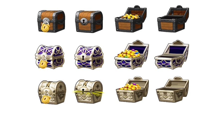 游戏图标练习|游戏UI|UI|小风儿 - 原创设计作品